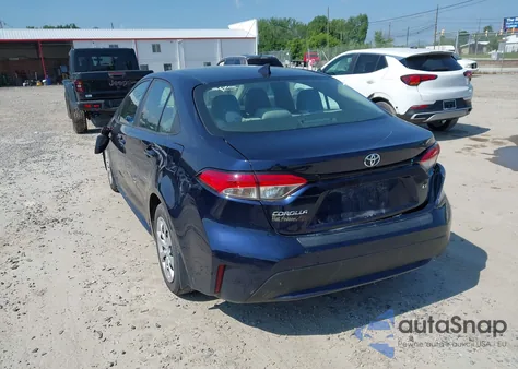 2020 Toyota Corolla Le из США, поврежденный, VIN 5YFEPRAE4LP067386